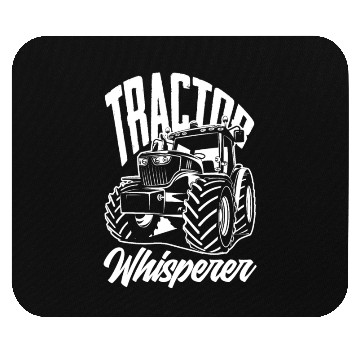 Discover Tractor Whisperer Funny Farmer Gift Mouse Pads