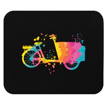 Discover Heavy Load Bike Cargo Bicycle Cargobike Mouse Pads