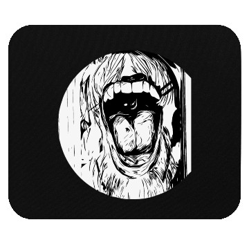 Discover Street art - open face Mouse Pads