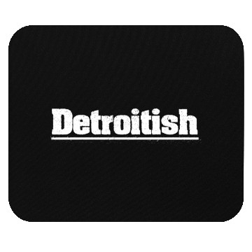 Discover Detroit ish Vintage Distressed Mouse Pads