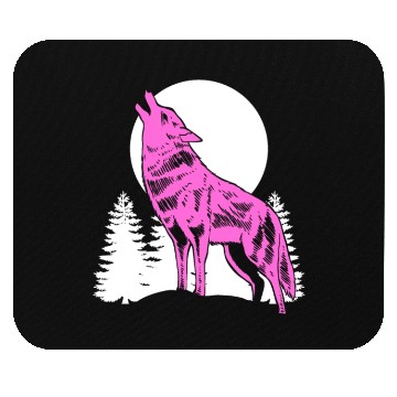Discover Mountain Wolf Furry Owner Gift Mouse Pads