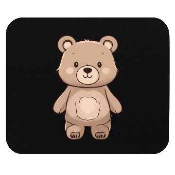 Discover Baby Brown Bear Mouse Pads