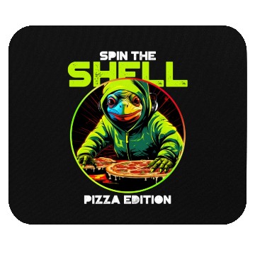 Discover Spin the Shell: Pizza Edition Mouse Pads