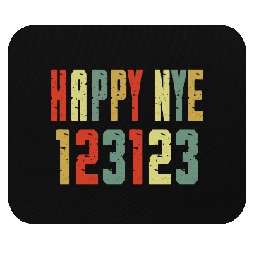 Discover 123123 Happy New Year 2024 NYE Mouse Pads