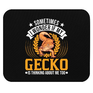 Discover Gecko Gift Leopard Mouse Pads