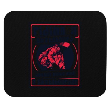 Discover Riding Skateboard Doesn't Make Skateboarder Mouse Pads