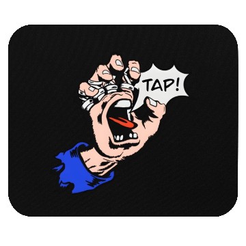 Discover Brazilian Jiu-Jitsu Bjj Tap Hand Mouse Pads