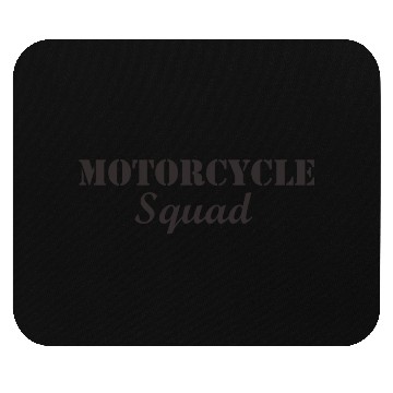 Discover Motorcycle Squad Mouse Pads
