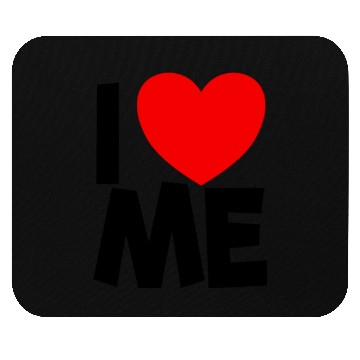 Discover I Love Me Red Heart Self Love Affirmation Mouse Pads