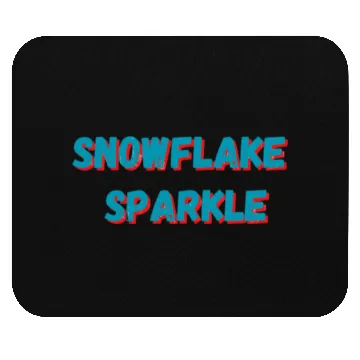 Discover SNOWFLAKE SPARKLE Mouse Pads
