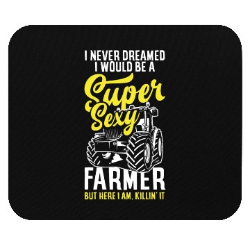 Discover Funny Farmer Gift Mouse Pads