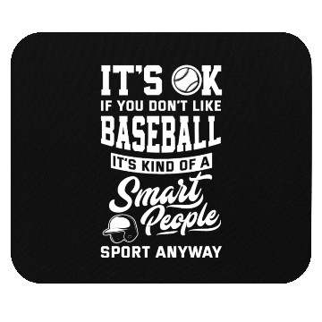 Discover Funny Baseball Gift Mouse Pads