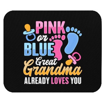 Discover Gender Reveal For Great Grandma Mouse Pads