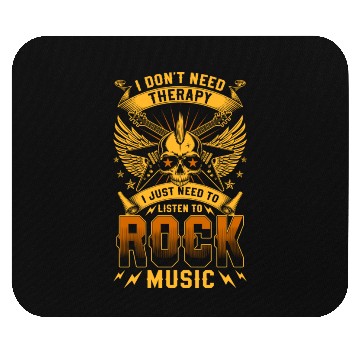 Discover Rocker Rock Music Guitar Mouse Pads