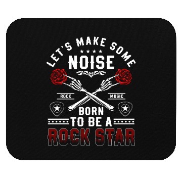 Discover Rock Hard Rock Music Genre Mouse Pads