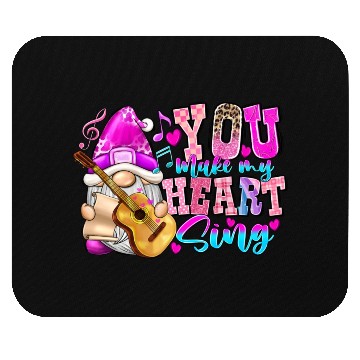Discover You Make My Heart Sing Mouse Pads