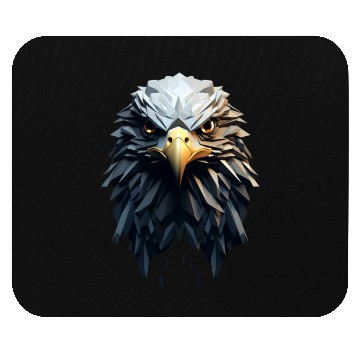 Discover Geometric Eagle Animation Mouse Pads