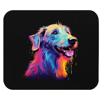 Discover Watercolor Colorful Chow Chow Mouse Pads