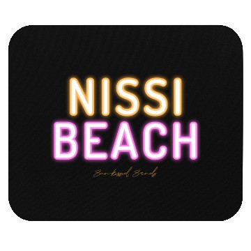 Discover nissi beach sun kissed sand Mouse Pads