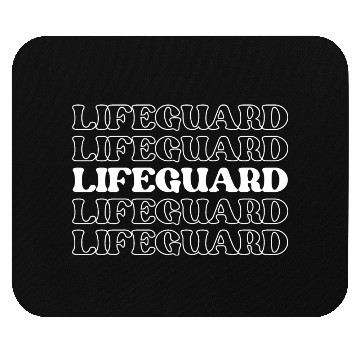 Discover Lifeguard Beach Swimming Pool Guard Mouse Pads