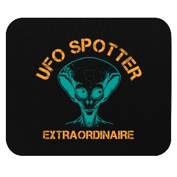 Discover Alien, Aliens, UFO, UAP, Space Unknown Flight Mouse Pads