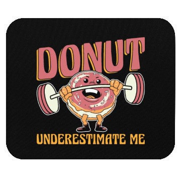 Discover Fitness Donut Donut Gym Mouse Pads