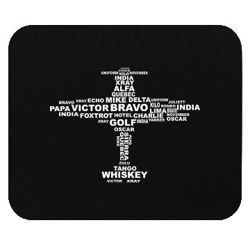 Discover Cessna Airplane Alphabet Mouse Pads