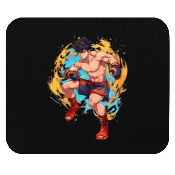 Discover Muay Thai Training Mouse Pads