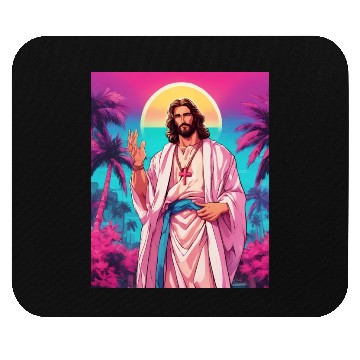 Discover Jesus Christ Love Thy Enemies Mouse Pads