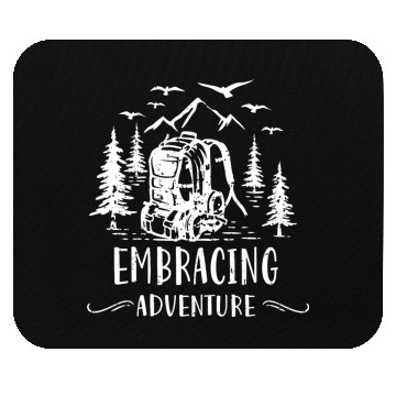 Discover Embracing adventure Mouse Pads