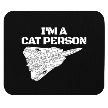Discover I'm Cat Person F14 Tomcat Fighter Jet Schematicf14 Mouse Pads