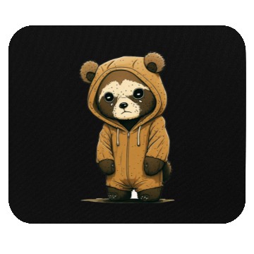 Discover Teddy Bear Disguise Mouse Pads