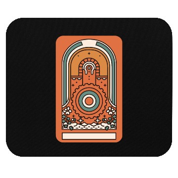Discover Tarot Card Style Design Mouse Pads