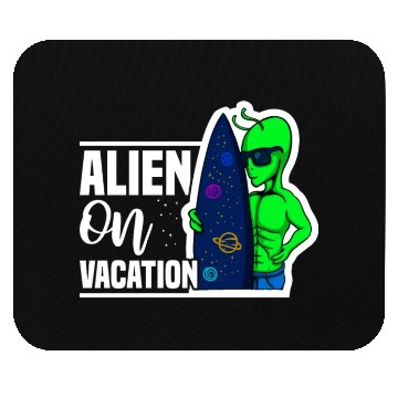 Discover Alien, Aliens, UFO, UAP, Space Unknown Flight Mouse Pads