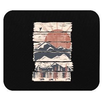 Discover Winter Pursuits Mouse Pads