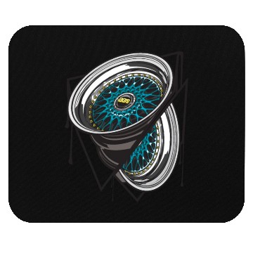 Discover Classic Wheel Rims Mouse Pads