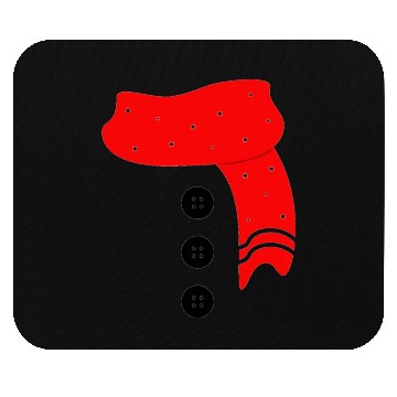 Discover Snowman Costume Mouse Pads