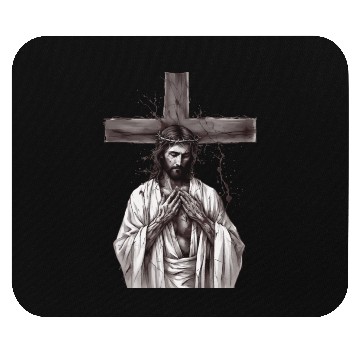 Discover Jesus Teach Us Love Mouse Pads