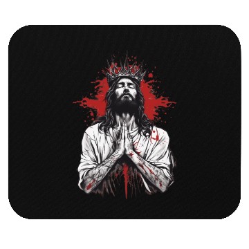 Discover Jesus Forgives All Sins Mouse Pads