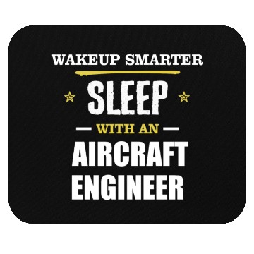 Discover Wakeup Smarter Sleep WIth Aircraft Assembler Gift Mouse Pads