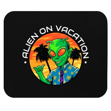 Discover Alien, Aliens, UFO, UAP, Space Unknown Flight Mouse Pads