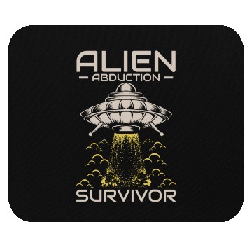 Discover Alien, Aliens, UFO, UAP, Space Unknown Flight Mouse Pads