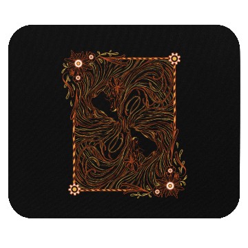 Discover Gemini Steampunk Symmetry Mouse Pads