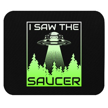 Discover Alien, Aliens, UFO, UAP, Space Unknown Flight Mouse Pads