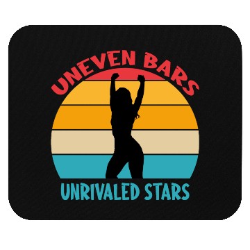 Discover Uneven Bars Unrivaled Stars Mouse Pads