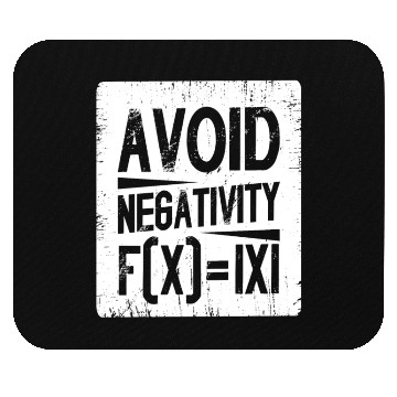 Discover Avoid Negativity Absolute Value Equation Vintage Mouse Pads