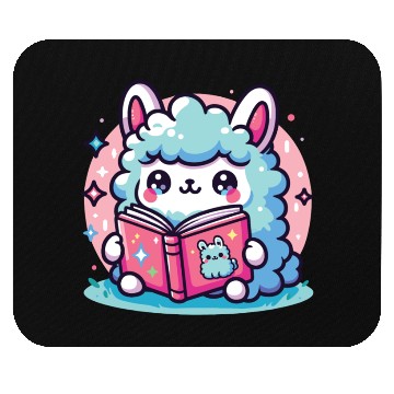 Discover Little Cute Llama Mouse Pads