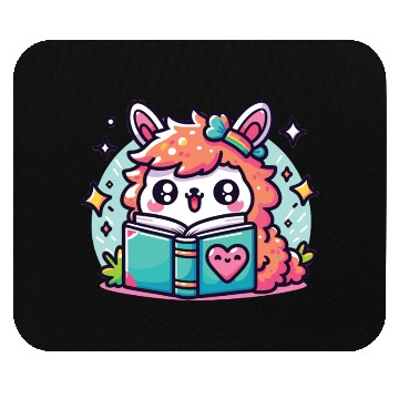 Discover Little Cute Llama Mouse Pads