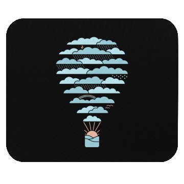 Discover Weather Balloon Mouse Pads