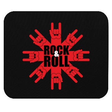Discover Rock And Roll Mouse Pads